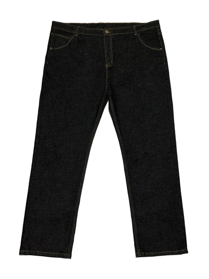 mens plus size denim jeans pants fashion loose straight jean pants trousers new casual basic pants joggers jeans for men unique joggers style 3932