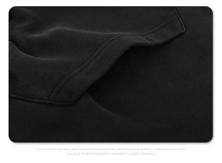 A woolen hoodie is loose Street King Limited