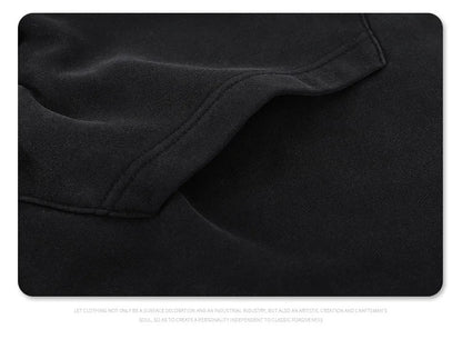 A woolen hoodie is loose Street King Limited