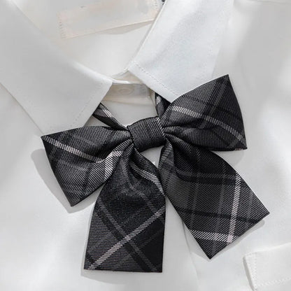 Jk Uniforms Gyaru School Uniform for Girl Student Pleated Skirt Uniform Set Women Short Sleeve Bow Tie Seifuku Japanese Style Street King Limited