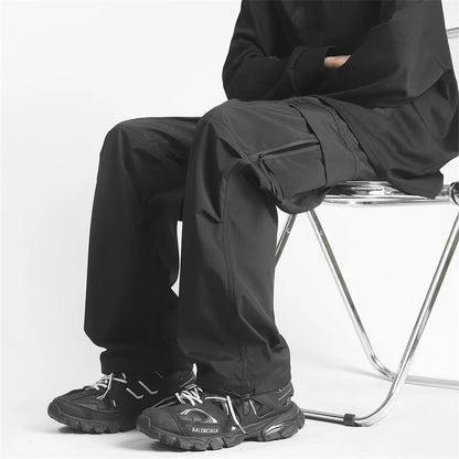 autumn mens cargo pants casual hip hop multi pocket trousers streetwear techwear sweatpants functional baggy pantalones hombre 1 unique joggers style 201