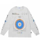 "Space Illusion" Unisex Men Women Streetwear Graphic Sweatshirt Daulet Apparel