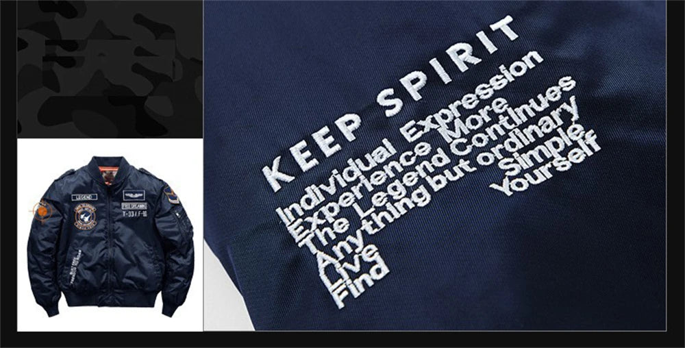 2023 hot bomber jacket mens air force ma 1 military baseball jacket plus size coat thick cargo jacket men clothing unique cargo style 5556