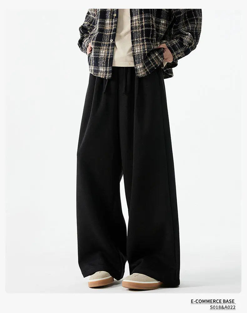 men women loose casual streetwear fashion wide leg sport pants jogger sweatpants hip hop trousers baggy pants unique joggers style 1585