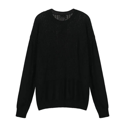 New 2024 Men Luxury Raf Letters Stripe Gentleman Classic Cotton Knit Casual Sweaters Pullover Asian Size High Drake #732 Street King Limited