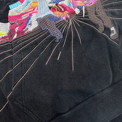 Autumn and winter 2024 new all-seeing eye embroidered hoodie Street King Limited