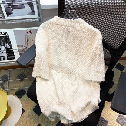 Mens Casual Soft Knitwear Genderless Fashion Personalized Versatile Comfortable Knitted Tops Unisex 2024 Spring Autumn New Street King Limited