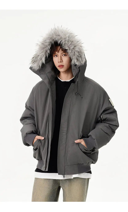 men winter streetwear loose casual fashion cotton padded hooded parkas bomber jacket women oversize thicken coat outerwear unique default style 972
