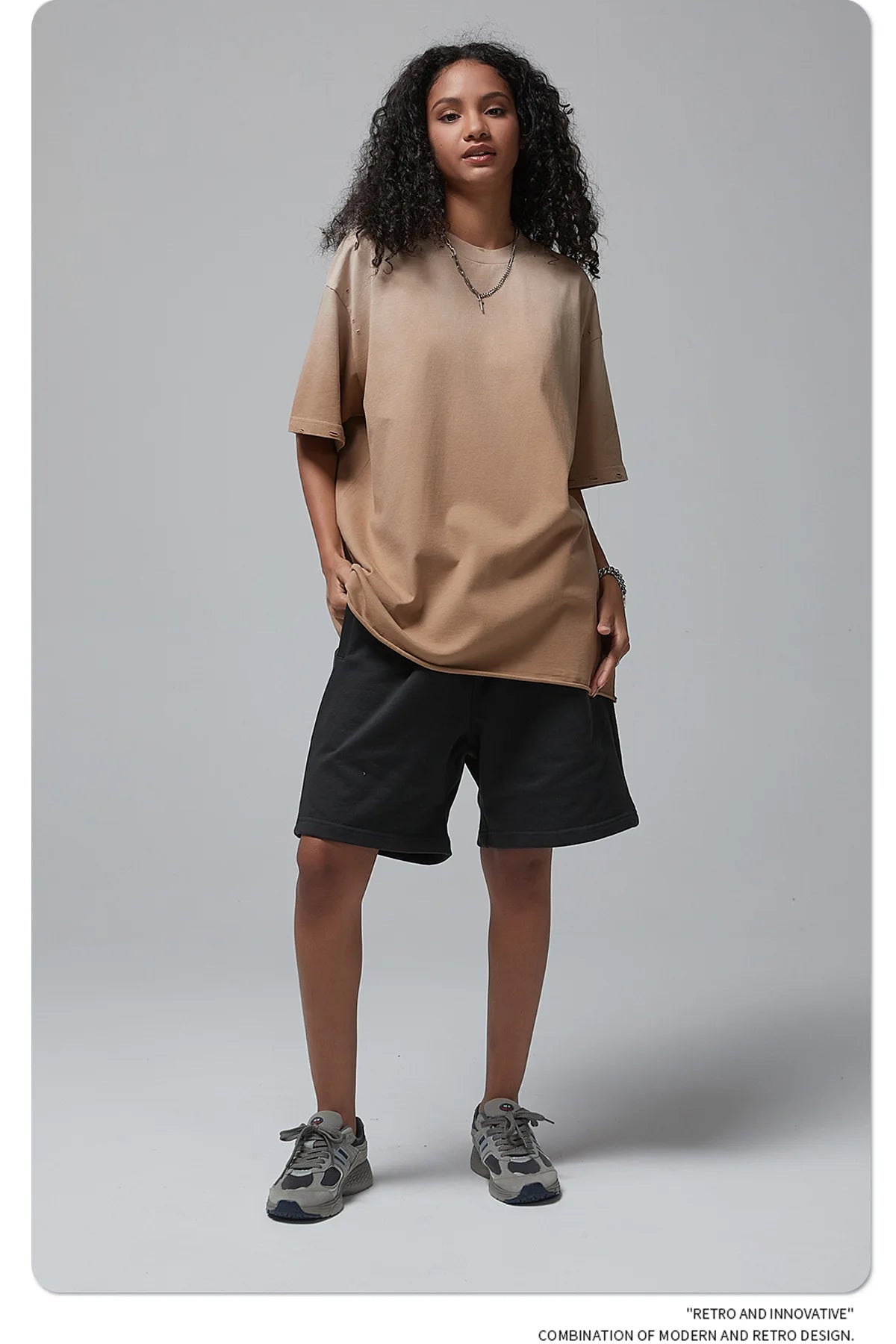 2024 Spring Summer New in Tops Tees Trendy Spray Dye Cut Damaged Washed Y2k Clothes Men's Short Sleeved T-shirt Oversized Street King Limited