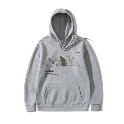 "Family" Men Women Streetwear Unisex Graphic Hoodie Daulet Apparel