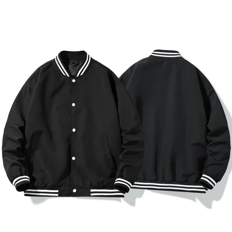 mens jackets bomber jacket varsity baseball jacket windbreakers oversize hip hop outerwear for college couples clothing custom unique default style 4655