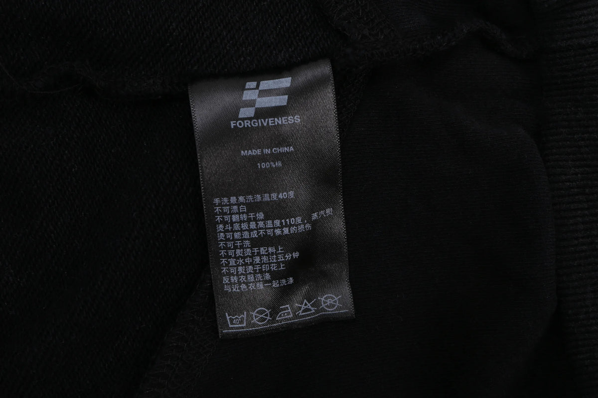 Reverse design process solid color hoodie Street King Limited