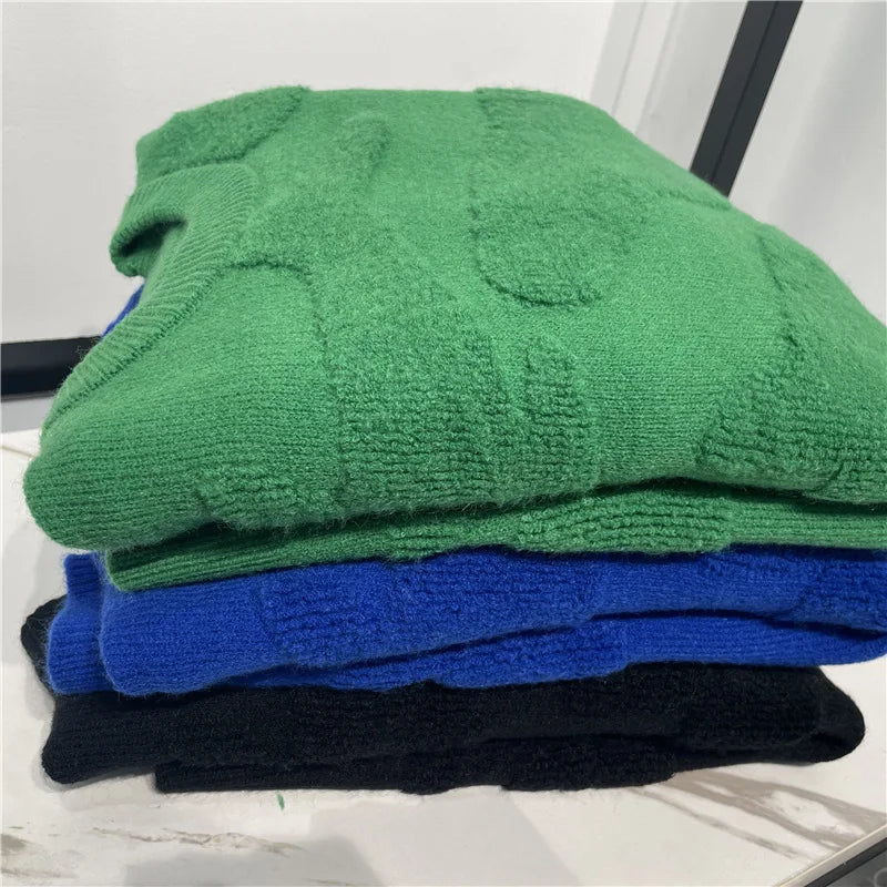 New 2022 Luxury Gentleman Cotton Classic whale Casual Sweaters Pullovers Asian Size Homme Thicken High Quality Drake #A495 Street King Limited