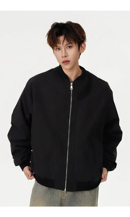 fashion spring autumn jacket men women streetwear fashion loose casual techwear bomber jacket cityboy baseball coat outerwear unique default style 669