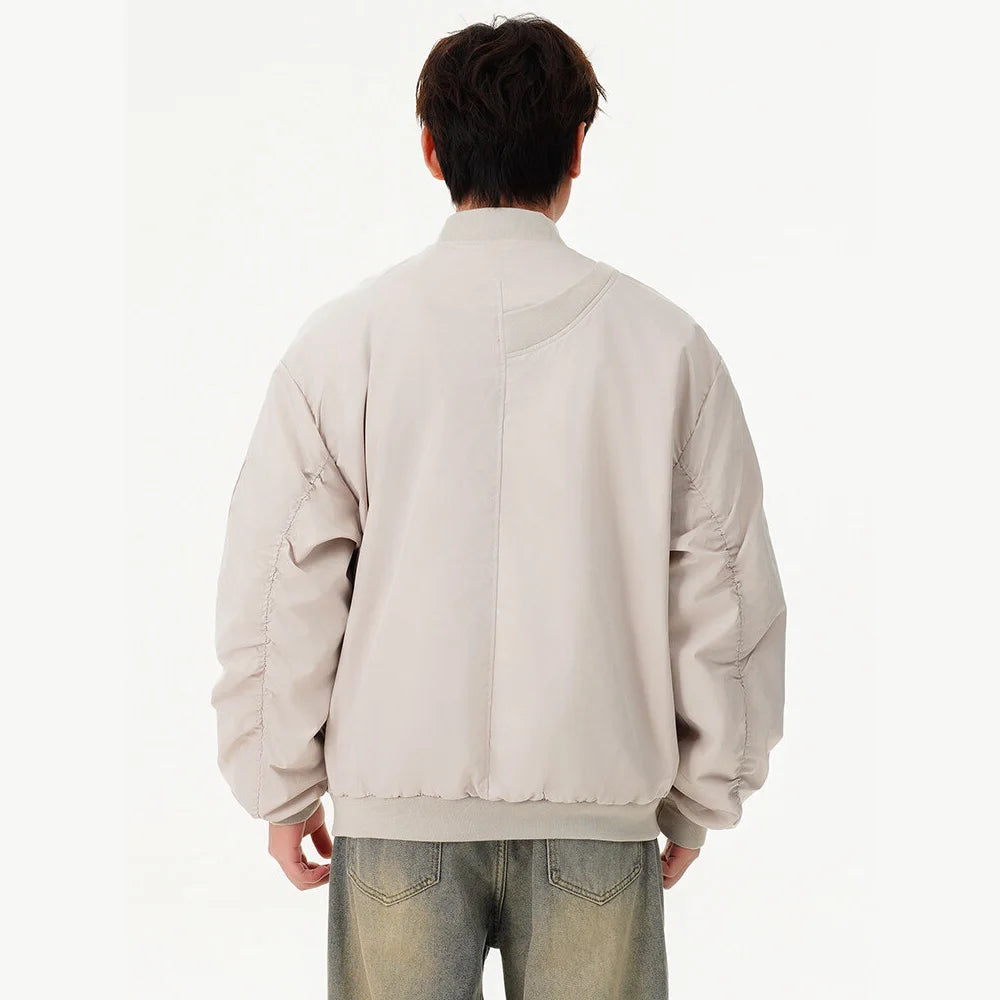 fashion spring autumn jacket men women streetwear fashion loose casual techwear bomber jacket cityboy baseball coat outerwear menswear bottoms