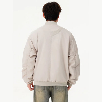 fashion spring autumn jacket men women streetwear fashion loose casual techwear bomber jacket cityboy baseball coat outerwear menswear bottoms