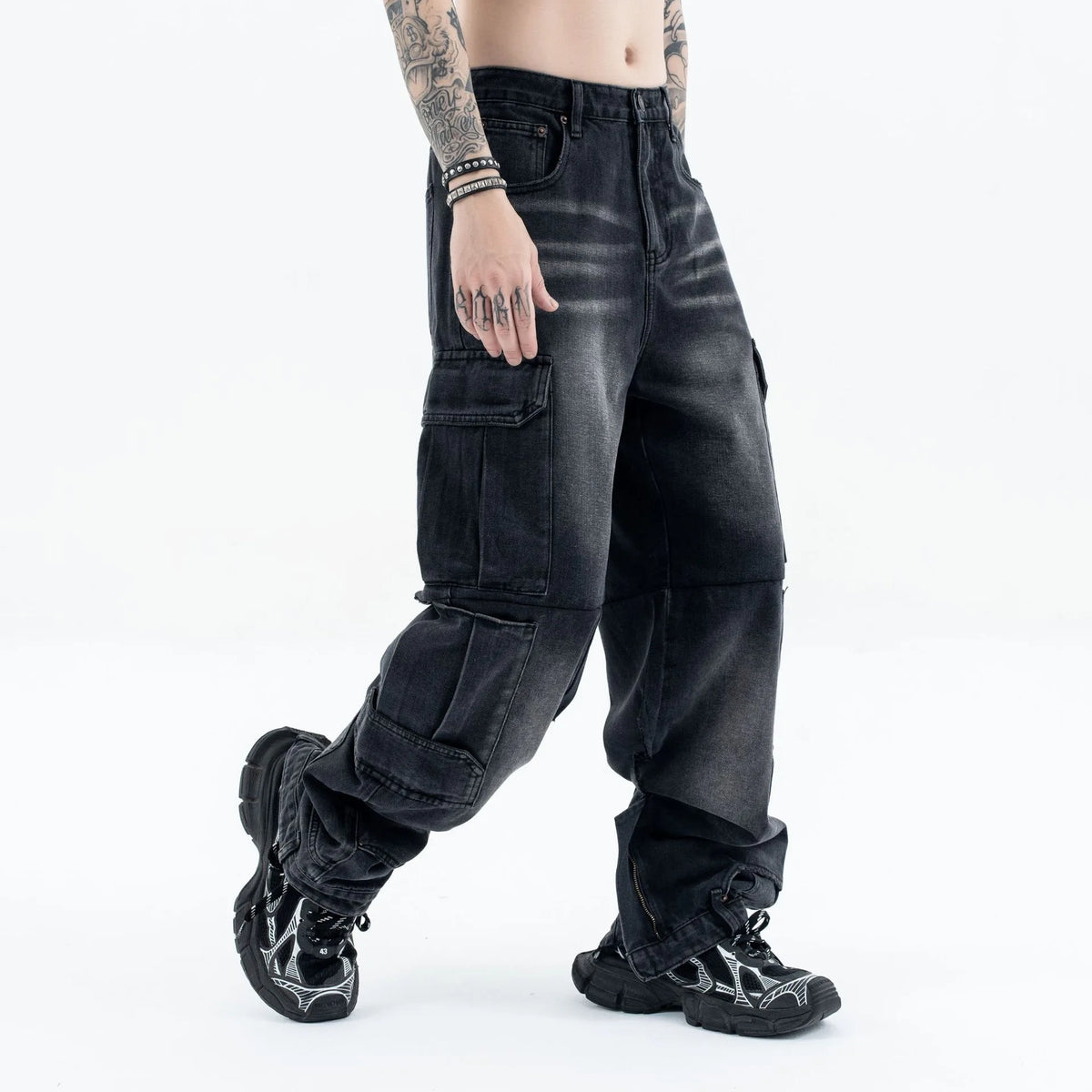 The new autumn and winter jeans are on backwards Street King Limited
