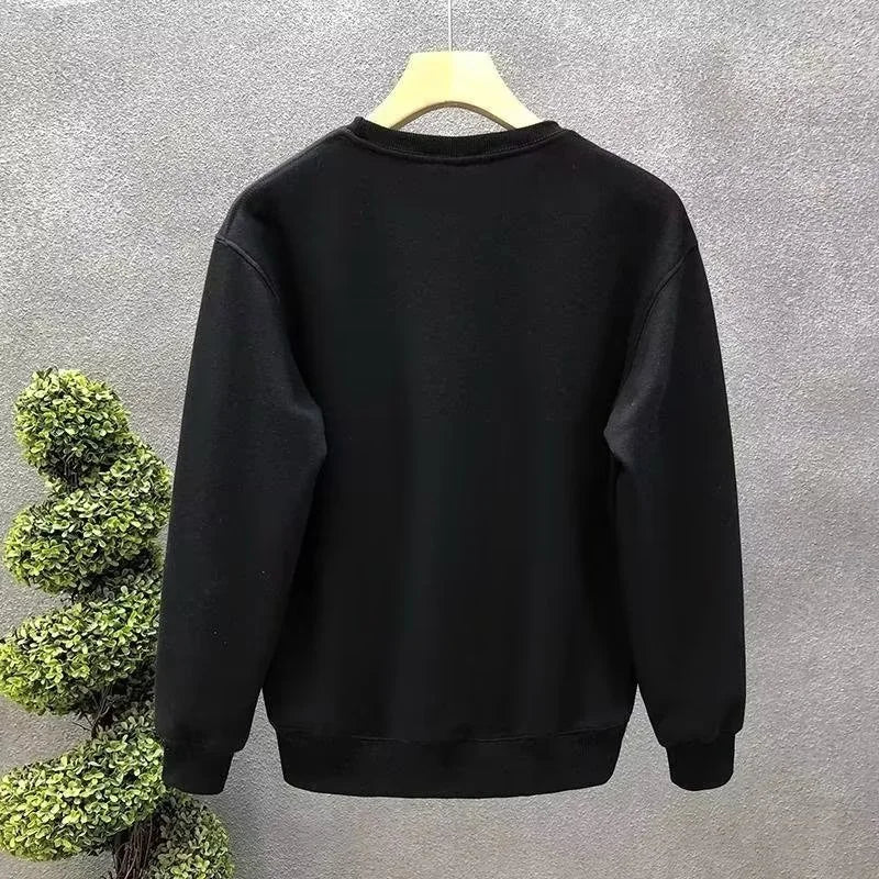 Cartoon Money Cat Graphic Printed Crewneck Sweatshirts Hombre Hip Hop Fashion Pullover Hoodies Y2K Streetwear Oversized Clothes Street King Limited