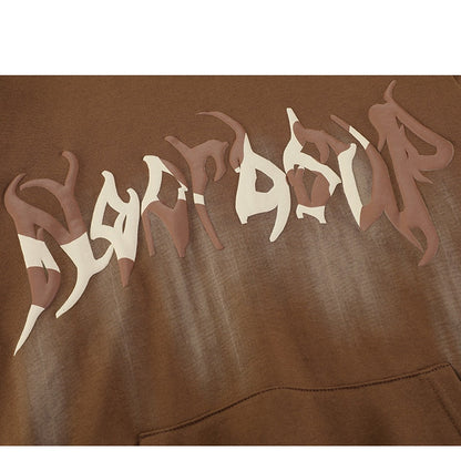 "Blurred Lines" Unisex Men Women Streetwear Graphic Hoodie Daulet Apparel