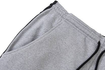 high new luxury men 2022 classic kiko multi pockets comfortable cotton parkour sweat casual pants sweatpants overalls r052 unique joggers style 838