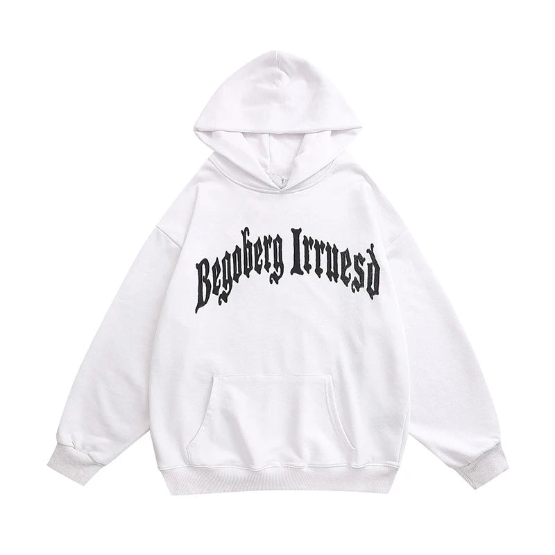 Rainbowtouches Hooded Men's Sweatshirts Fashion Design Printed Cotton Tidal Current Comfortable Occident Stylish Clothing Unisex Street King Limited