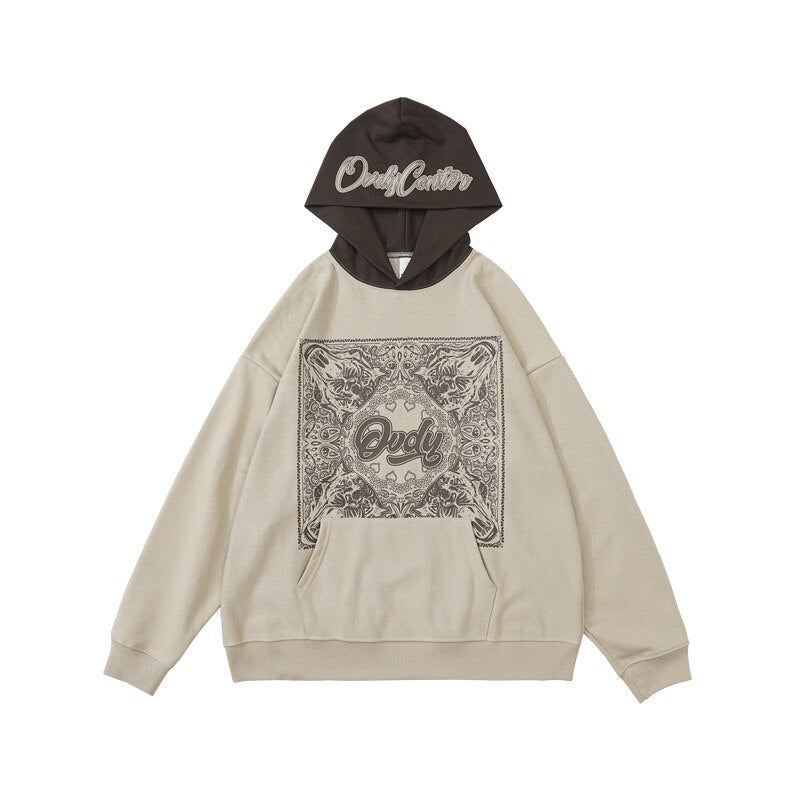 "Frequency" Unisex Men Women Streetwear Graphic Hoodie Daulet Apparel