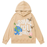 "Save Your Heart" Unisex Men Women Streetwear Graphic Sweatshirt Daulet Apparel