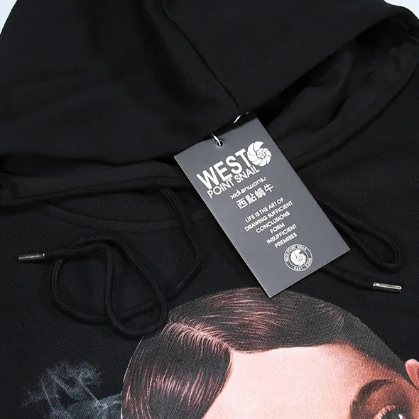 New 2022 Men luxury Beauty Smoke Hoodies Hoody hooded Sweatshirts velvet Cotton Drake Thick Fleece Street Hip hop A286 Street King Limited