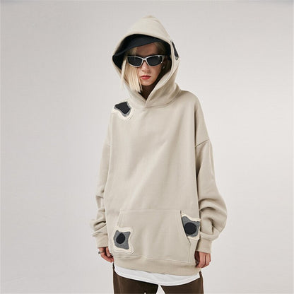 "Black Hole" Unisex Men Women Streetwear Graphic Hoodie Daulet Apparel
