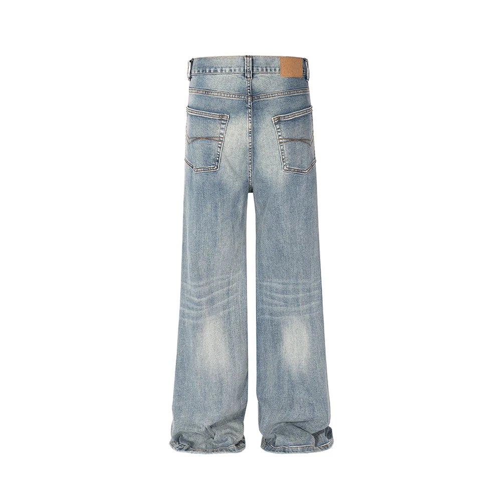 high street washed y2k baggy jeans for men and women straight pockets ropa homber pantalones denim trousers oversized cargos unique cargo style 1694