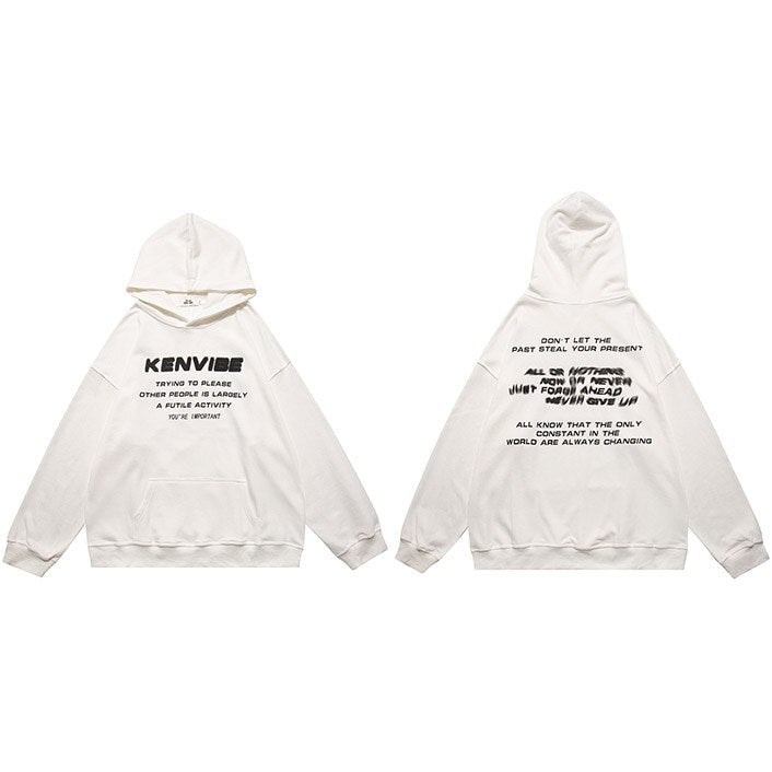 "Wrong Vibes" Unisex Men Women Streetwear Graphic Hoodie Daulet Apparel