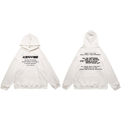 "Wrong Vibes" Unisex Men Women Streetwear Graphic Hoodie Daulet Apparel