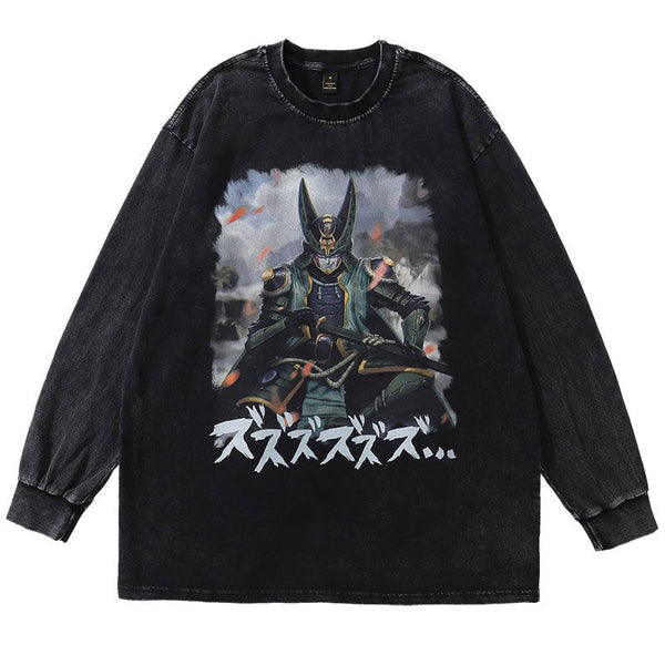 "On The Throne" Unisex Men Women Streetwear Graphic Sweatshirt Daulet Apparel