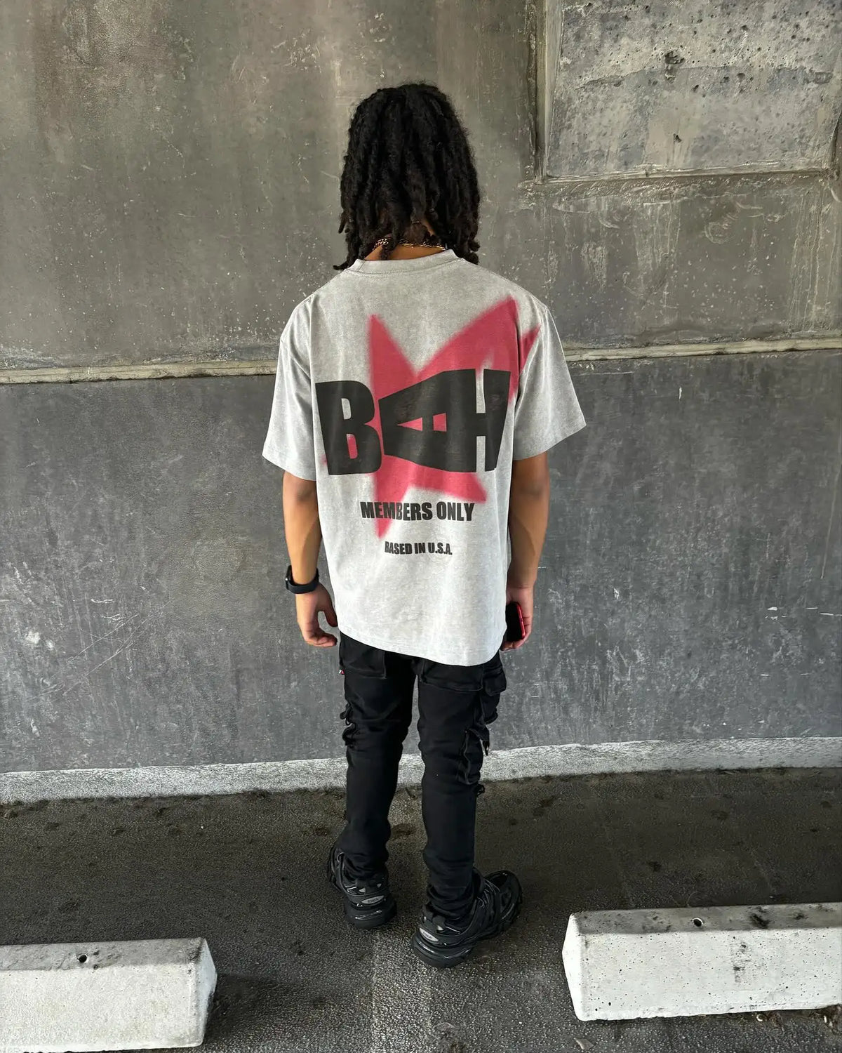 American Gothic Trend Initials Printed Short-Sleeved T-Shirt Men's Y2K Street Hip-Hop Retro Harajuku Casual Loose Oversized Top Street King Limited