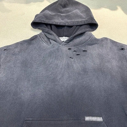 Gradient washing destroys vintage hoodies Street King Limited