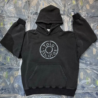 Fleece cotton blend hoodie Street King Limited