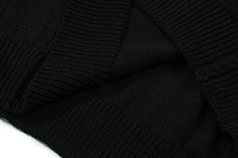 New 2024 Men Luxury Raf Letters Stripe Gentleman Classic Cotton Knit Casual Sweaters Pullover Asian Size High Drake #732 Street King Limited