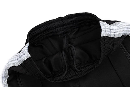 chaopai pattern embroidery loose casual pants side edge weaving straight leg pants men woman comfortable trousers unique default style 4662