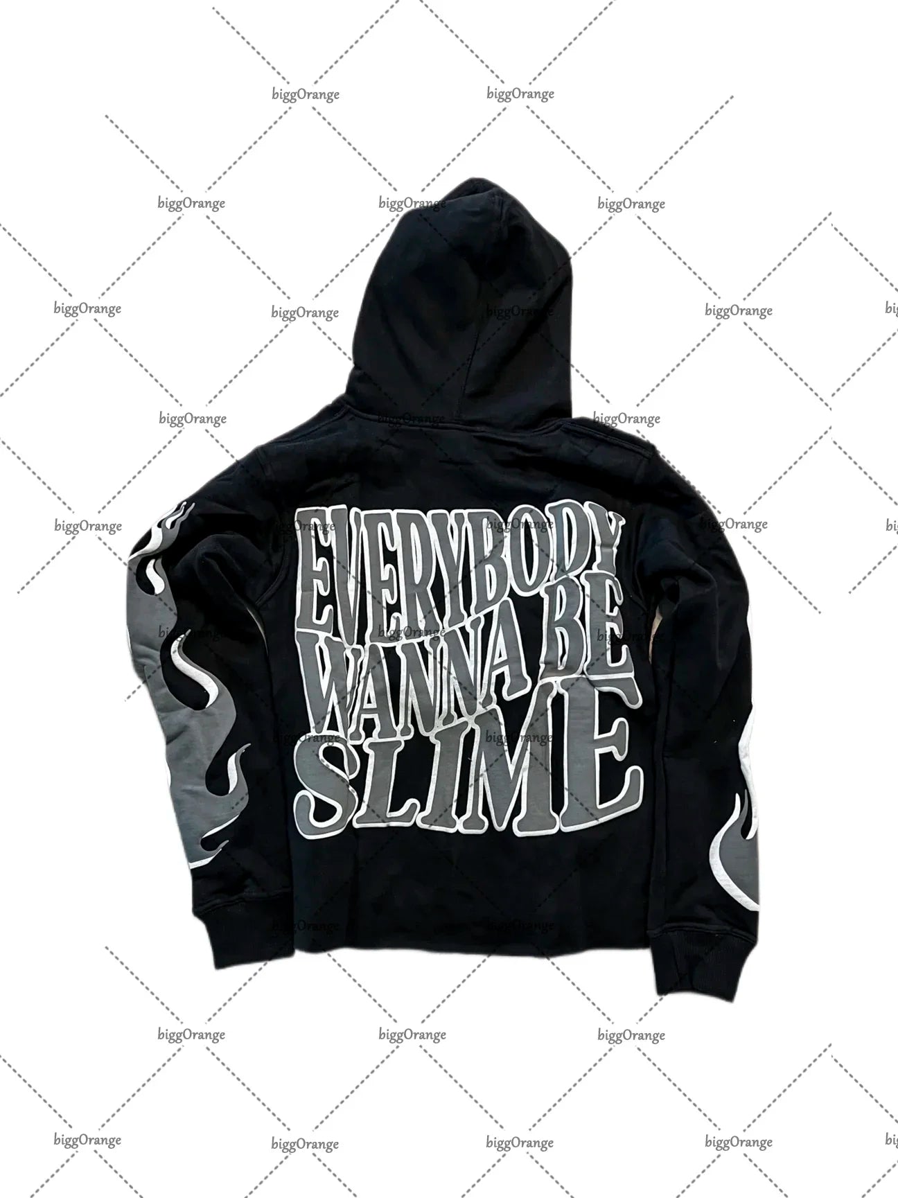 American Trendy Alphabet Oversize Hoodie Men's Y2K2023 High Street Clothing Fashion Loose and Versatile Pullover Sweatshirt Men Street King Limited