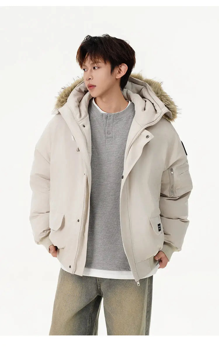 men winter streetwear loose casual fashion cotton padded hooded parkas bomber jacket women oversize thicken coat outerwear unique default style 962