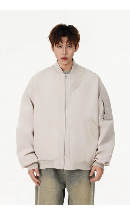 fashion spring autumn jacket men women streetwear fashion loose casual techwear bomber jacket cityboy baseball coat outerwear unique default style 660