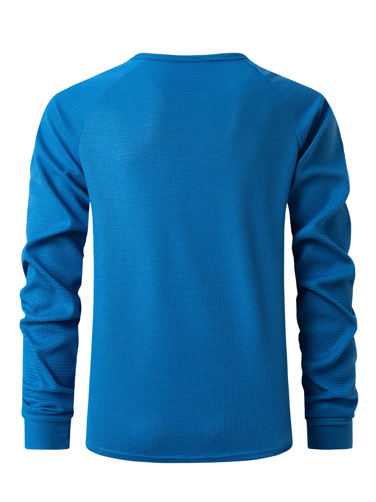 Streetwear New Vintage Waffle Mens Henry Shirt With Button Down Crew Neck And Lon 2024 New Vintage Waffle Mens Henry Shirt With Button Down Crew Neck And Long Sleeves Fashion Sweater Jacket With Graphic Design For Men