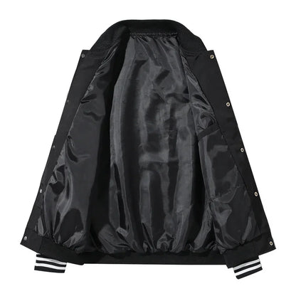 mens jackets bomber jacket varsity baseball jacket windbreakers oversize hip hop outerwear for college couples clothing custom minimalist street pants