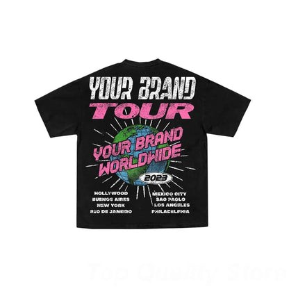 American 777 graphic t shirts print oversized gothic Smart Casual Harajuku streetwear graphic y2k tops goth men clothes Street King Limited