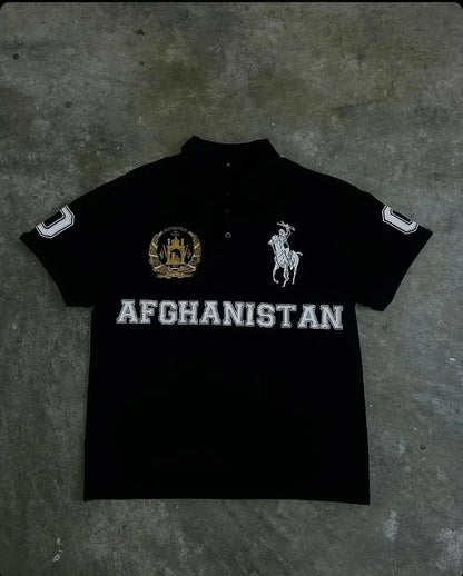 Streetwear American Street Hip Hop Fashion Letter Printed Lapel Short Sleeved Y2K 2024 American Street Hip Hop Fashion Letter Printed Lapel Short Sleeved Y2K Rock Punk Retro Casual Loose Polo Shirt Tops Men Fashion Sweater Jacket With Graphic Design For Men
