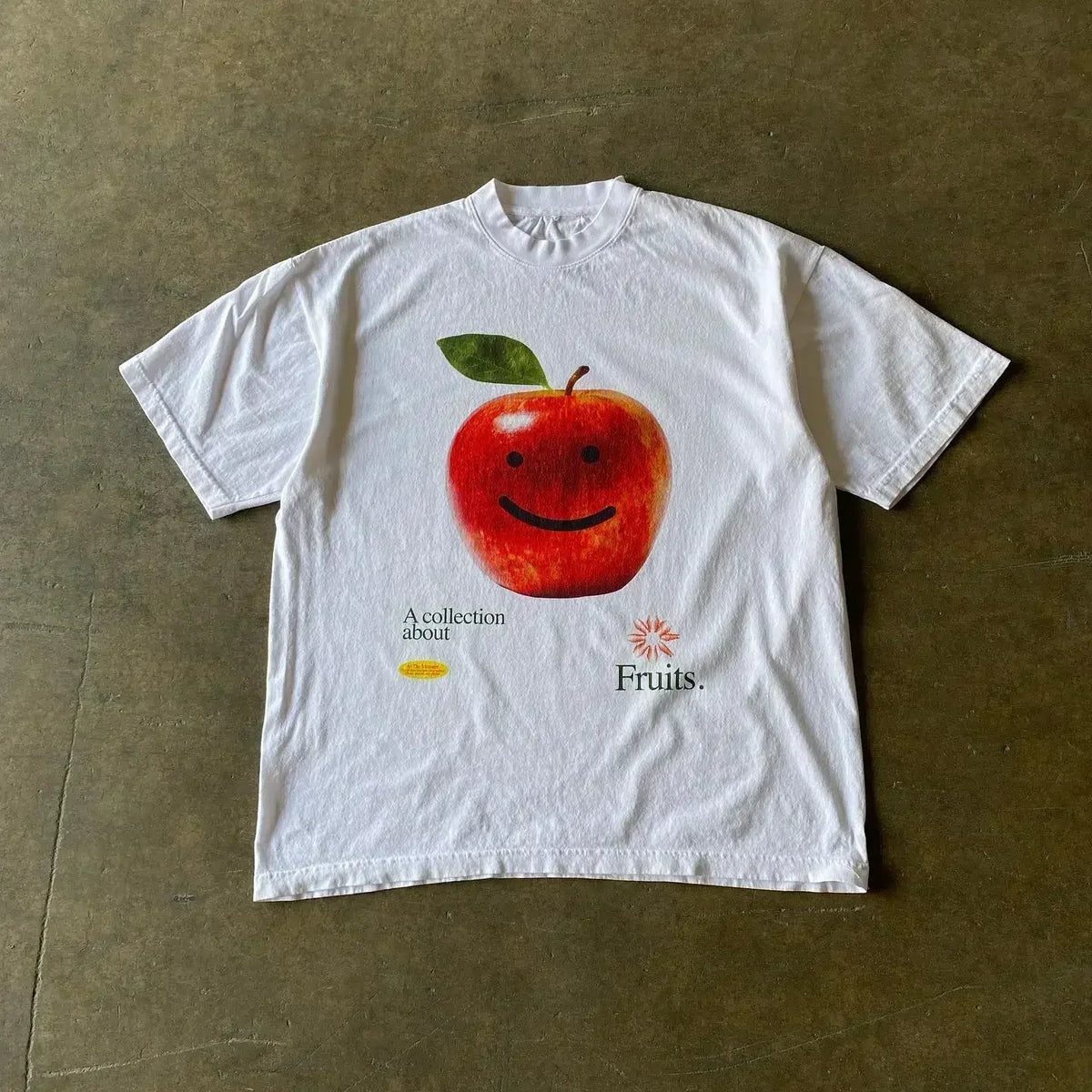 Street Y2K New Hip Hop Vintage Cotton T-shirt Men Harajuku Fashion Trend Joker Short Sleeved T-shirt Couple Casual Loose T-shirt Street King Limited