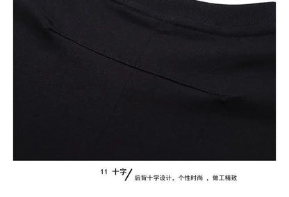 American large size trendy angel European and American printed short-sleeved T-shirt for male and female students trendy brand Street King Limited