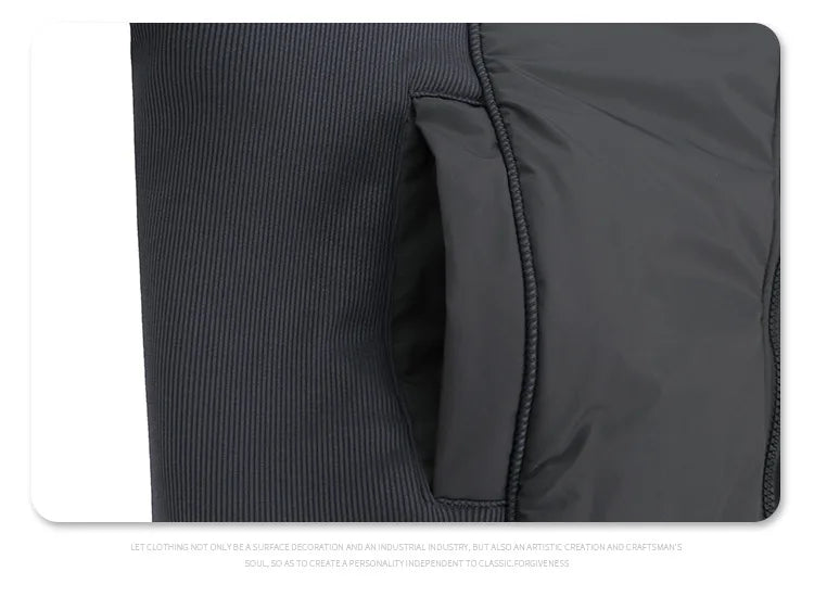 Brand New 2023 Mens Ninja Functional Dual Zipper Parkas Windproof Hooded Jacket Puffers Pockets Outdoor Work Coats Thicken #633 Street King Limited