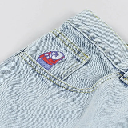 big boy embroidery graphic pants retro hiphop cartoon streetwear denim shorts y2k baggy jorts harajuku gym basketball shorts men unique jeans style 872