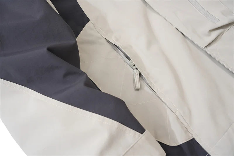 Undermycar 2023 Deconstructor Contrast Zipper Windbreaker Coat Street King Limited